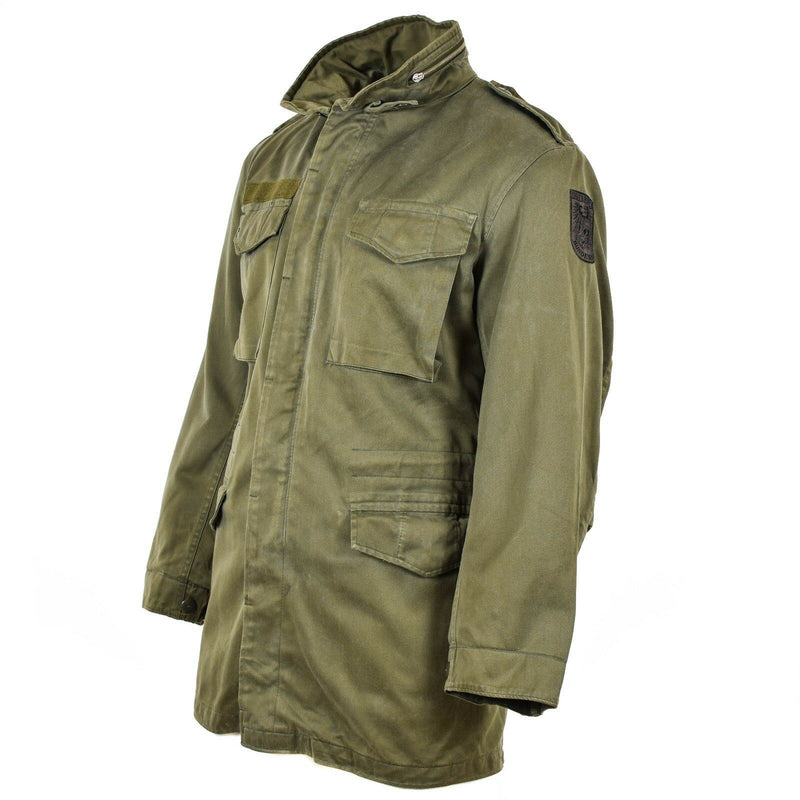 Oryginalny austriacki bh army walki M65 OD wojskowy oliwka drab parka
