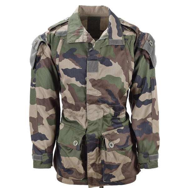 Oryginalna francuska armia Parka Feline T4 T4 Kurtka bojowa CCE CAMO Tropical Weather Nowa