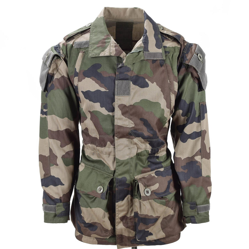 Oryginalna francuska armia Parka Feline T4 T4 Kurtka bojowa CCE CAMO Tropical Weather Nowa