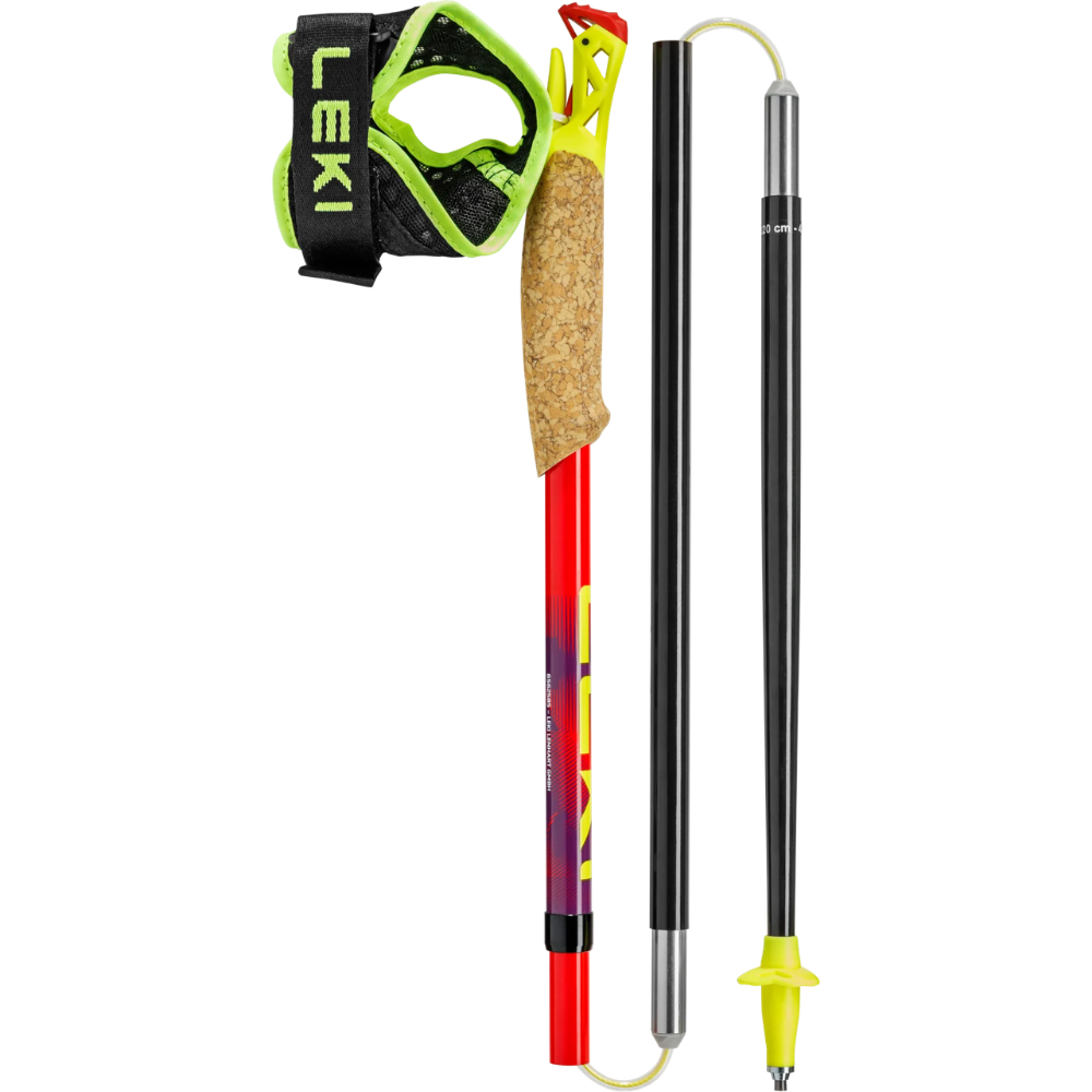 LEKI Ultratrail FX.One Karbonowe składane kijki do biegania w terenie 130 cm para