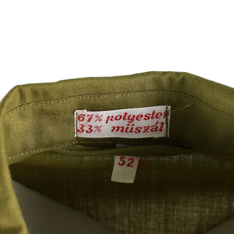 Oryginalna koszula armii węgierskiej Khaki Oficer wojskowy