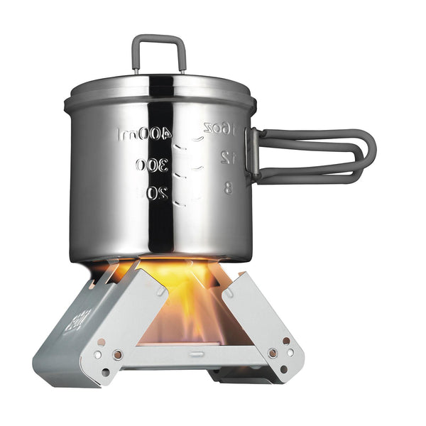 Esbit Cooking Stove Bushcraft Mała, składana kieszeń kuchenki 2x27G paliwo stałe