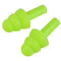 EARMOR M03 MaxDefense Silikonowe zatyczki do uszu wielokrotnego użytku NRR 23dB Zielone