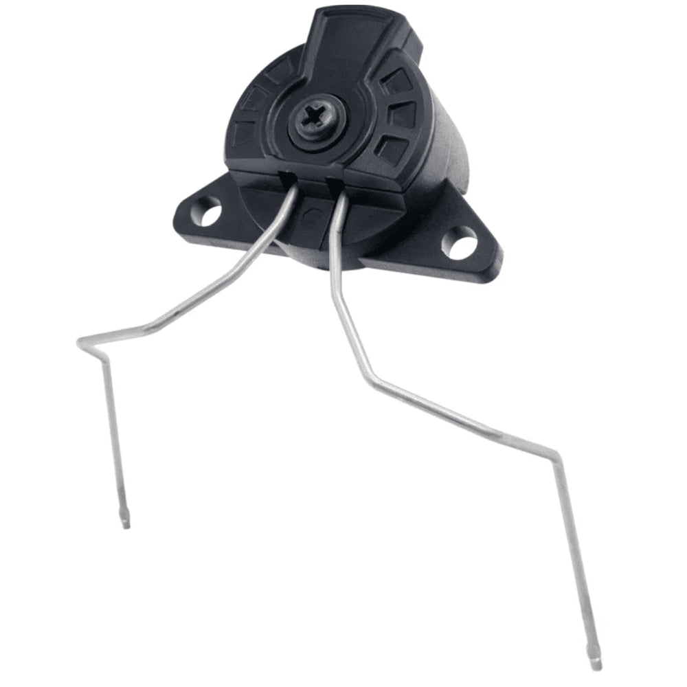 Adapter szynowy EARMOR M12 EXFIL do mocowania ochronników słuchu, czarny