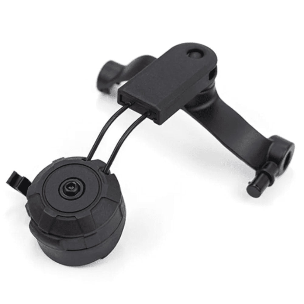 Zestaw adapterów do hełmu Earmor M19C ARC Rail do zestawów słuchawkowych M31 M32 PLUS, kolor czarny