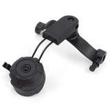 Zestaw adapterów do hełmu Earmor M19C ARC Rail do zestawów słuchawkowych M31 M32 PLUS, kolor czarny