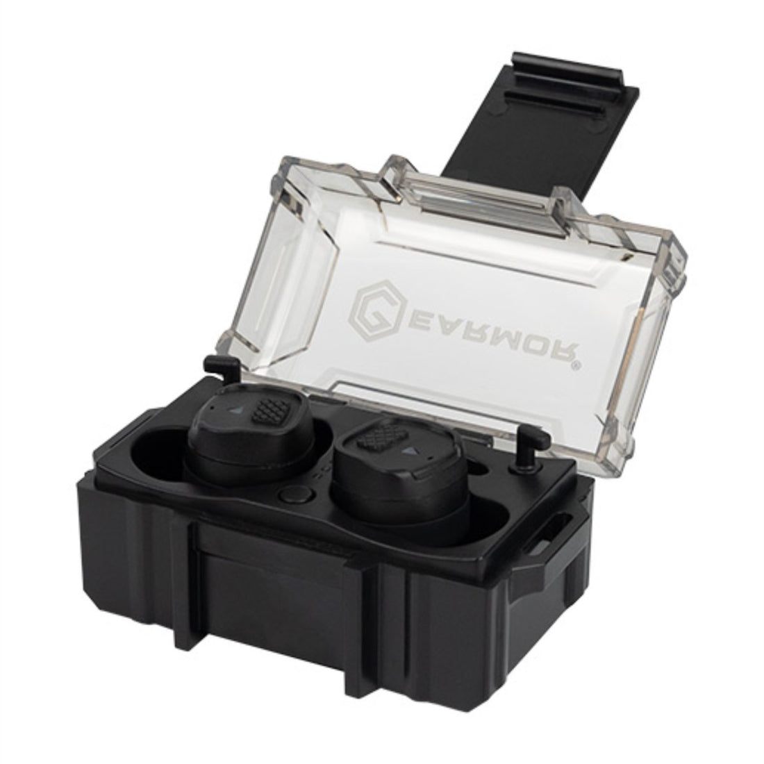 Elektroniczne zatyczki do uszu EARMOR M20T Pro Taktyczne ochronniki słuchu 30dB Czarne