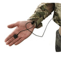Earmor M50 Przycisk na palec M51 PTT Taktyczny przewodowy kabel Mini Jack Czarny