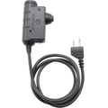 Adapter Earmor M51-MID PTT Zestaw słuchawkowy Midland Radio Przewodowy sprzęt taktyczny Czarny