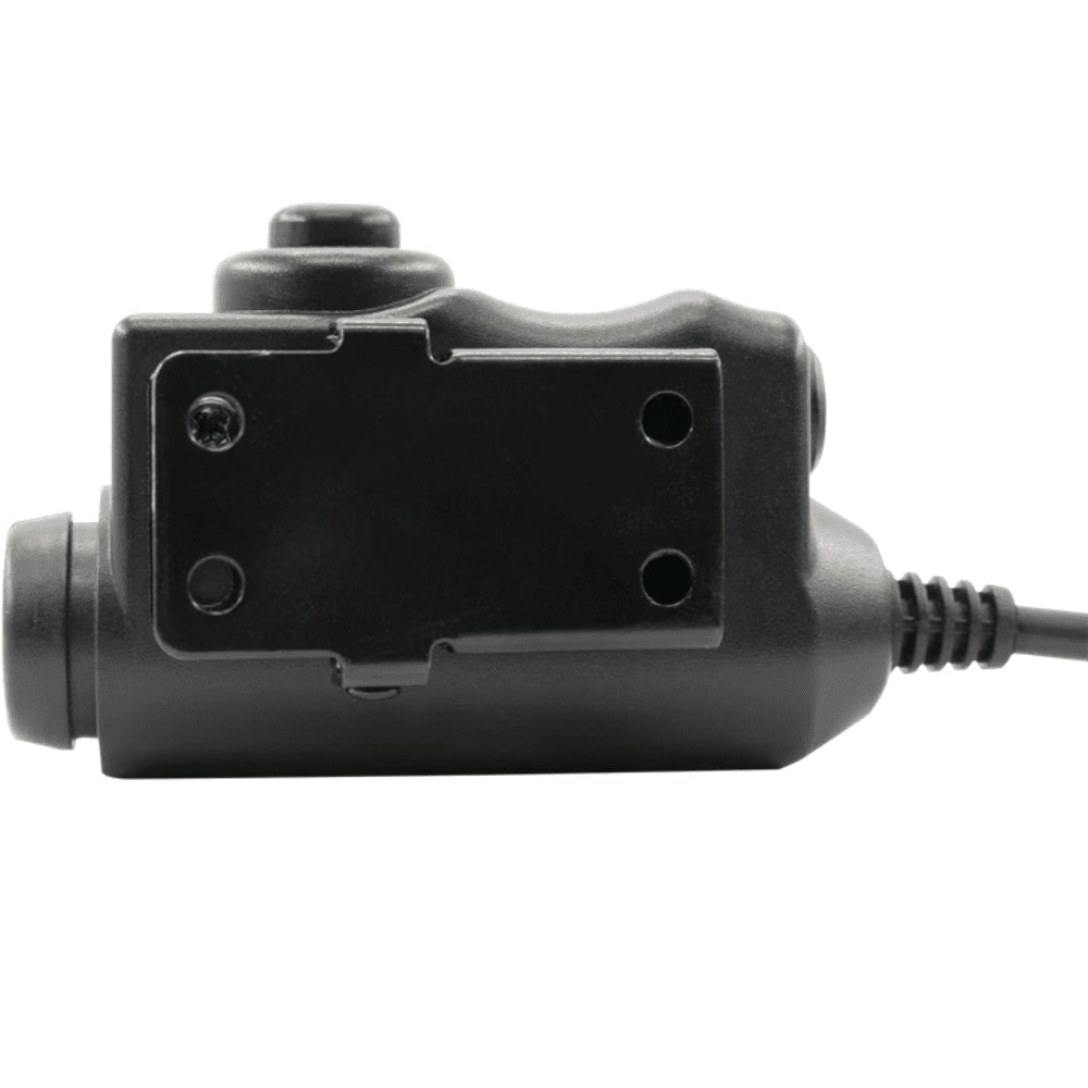 Earmor M52-KEN Adapter PTT Kenwood Baofeng Radio Słuchawki Taktyczne Czarne