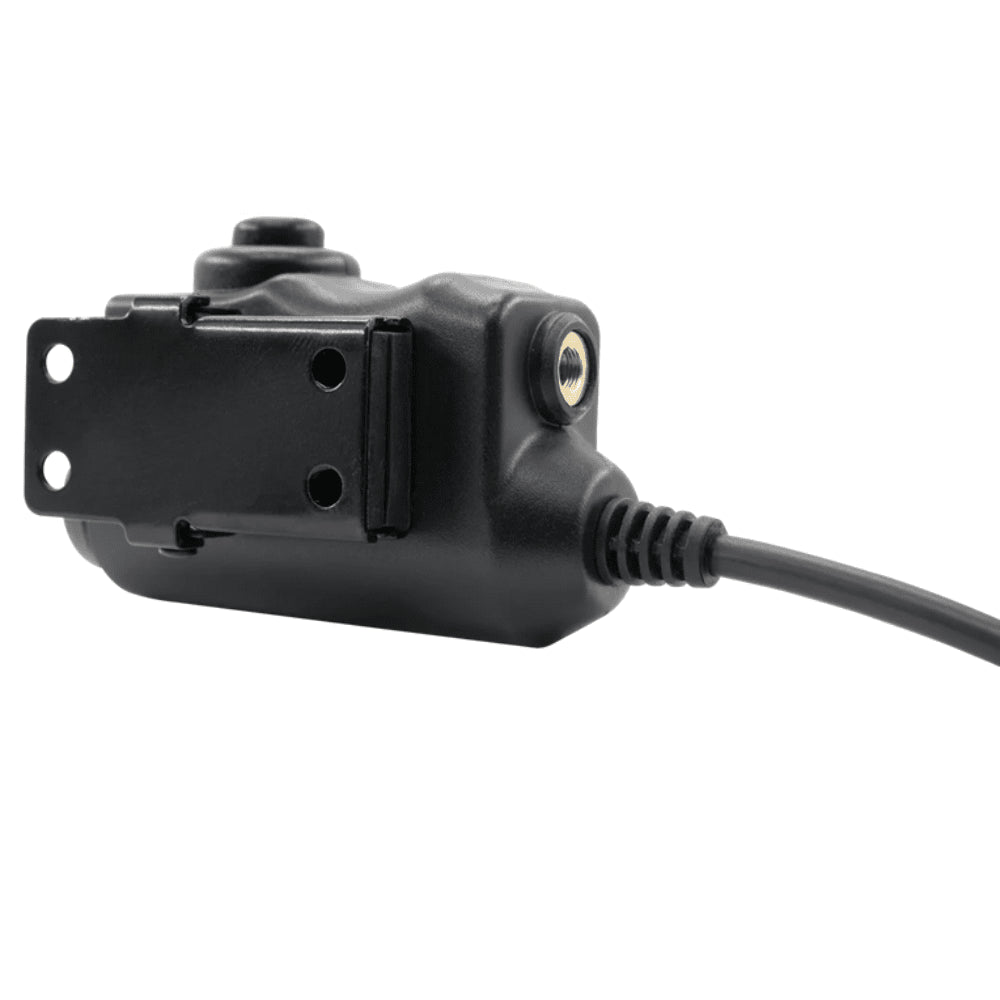 Earmor M52-KEN Adapter PTT Kenwood Baofeng Radio Słuchawki Taktyczne Czarne