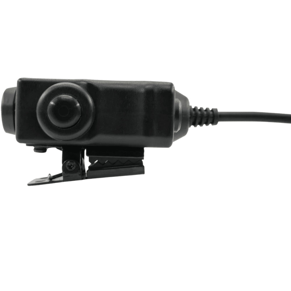 Earmor M52-KEN Adapter PTT Kenwood Baofeng Radio Słuchawki Taktyczne Czarne