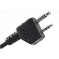 Adapter Earmor M52 PTT Midland 2-pinowy przewodowy taktyczny kabel do zestawu słuchawkowego, czarny