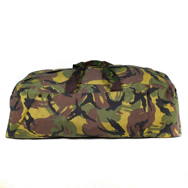 Oryginalny holenderska armia DPM Woodland Weekendowa torba na torba z plecakiem Duffel