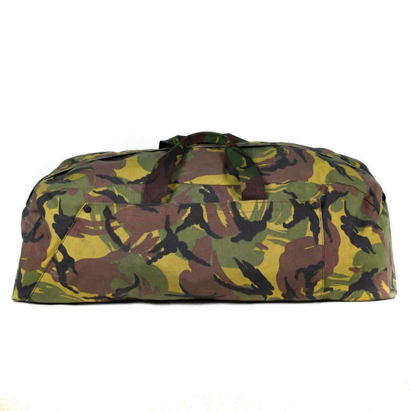 Oryginalny holenderska armia DPM Woodland Weekendowa torba na torba z plecakiem Duffel