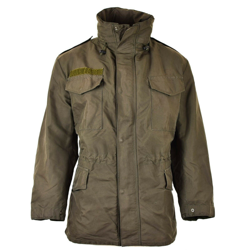 Oryginalna armia austriacka kurtka M65 Goretex wojskowy Olive Parkha Waterproof