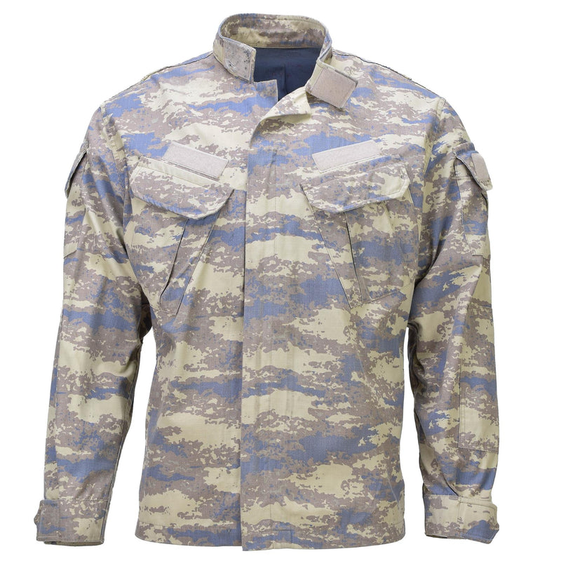 Oryginalna turecka wojskowa kurtka Air Force Trwałość Ripstop M2018 Camo
