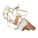 Oryginalna kabura naramienna do pistoletu naramiennego M74 NVA, wojskowa NVA, skórzana brązowa