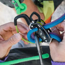 Urządzenie asekuracyjne Edelrid GIGA JUL Tryb 2 w 1 Kompatybilność z linami 8,5–10,5 mm