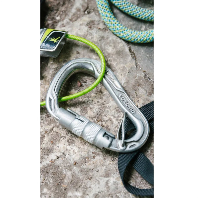 Edelrid HMS Bulletproof Triple FG Eco Carabiner Triple Action Screw Lock