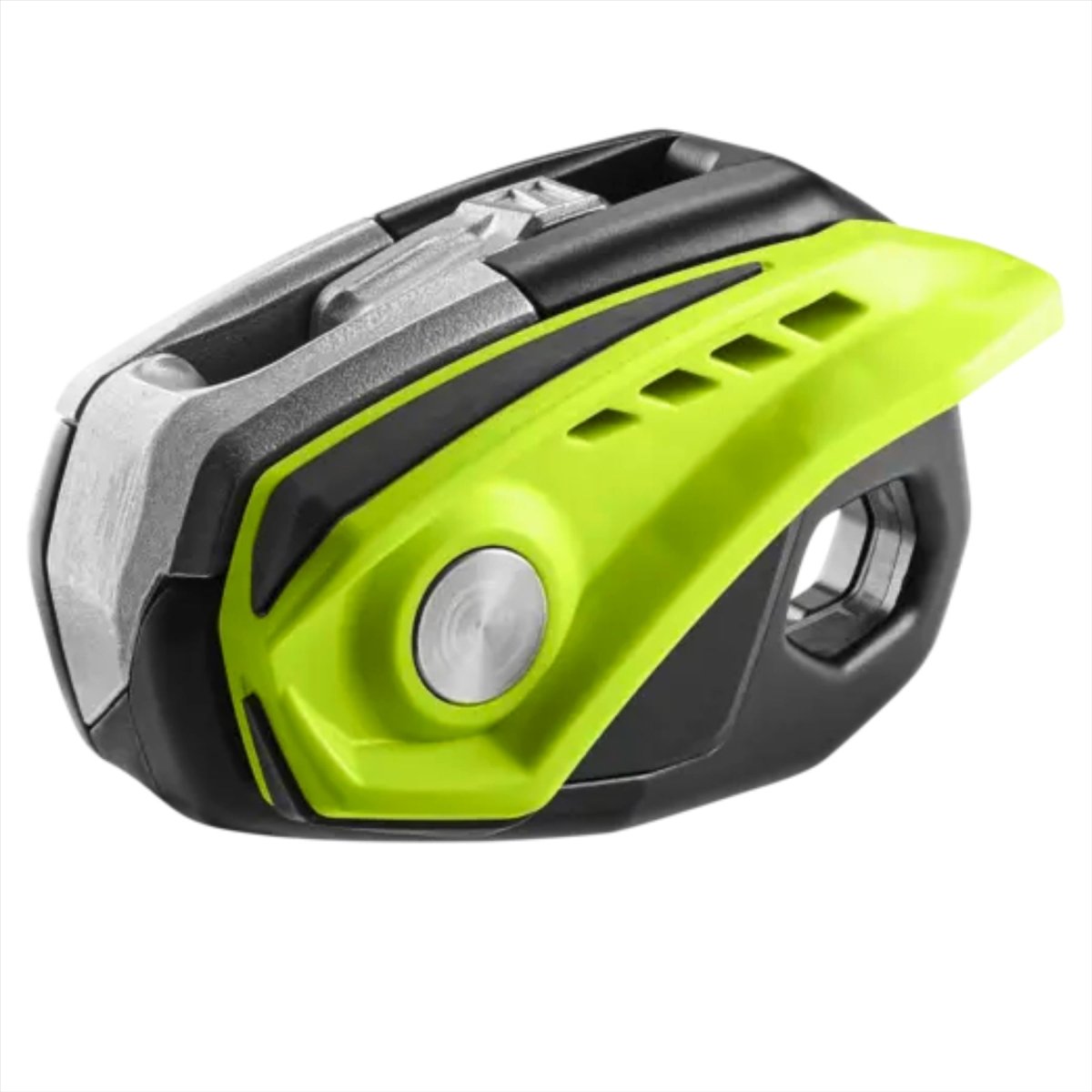 Edelrid MEGAWATT Przemysłowe urządzenie ratownicze do zjazdu linowego Cartified zielone