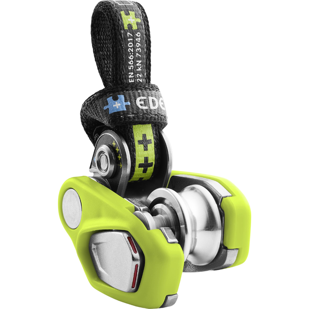Edelrid Ohmega Asystent hamulca wspinaczkowego z bloczkiem 8,6–10,5 mm Oaza linowa