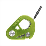 Kółko wspinaczkowe Edelrid SPOC Lekki aluminiowy sprzęt wspinaczkowy, żółty
