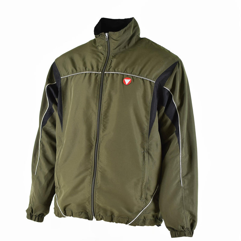 Oryginalny austriacka armia treningowa Top Jacksuging Sports Vintage OD Green