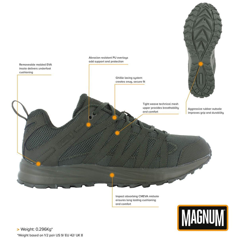 Magnum Storm Trail Lite Unisex Buty do biegania Trekking Comfort Taktyczne trampki