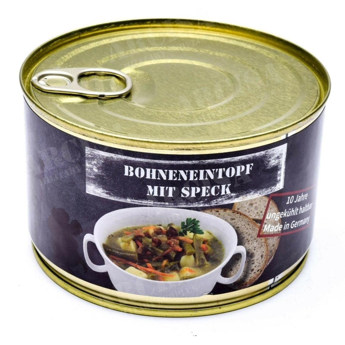 Ratowanie armii przetrwania żywność z fasolą w puszce z boczkiem 400G puszka