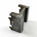 Compact vintage ESBIT aluminum folding cooking stove used by German Army for outdoor and military camp cooking.