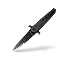 ExtremaRatio BD2 LUCKY BLACK pocket knife Bohler N690 steel plain edge blade - GoMilitar