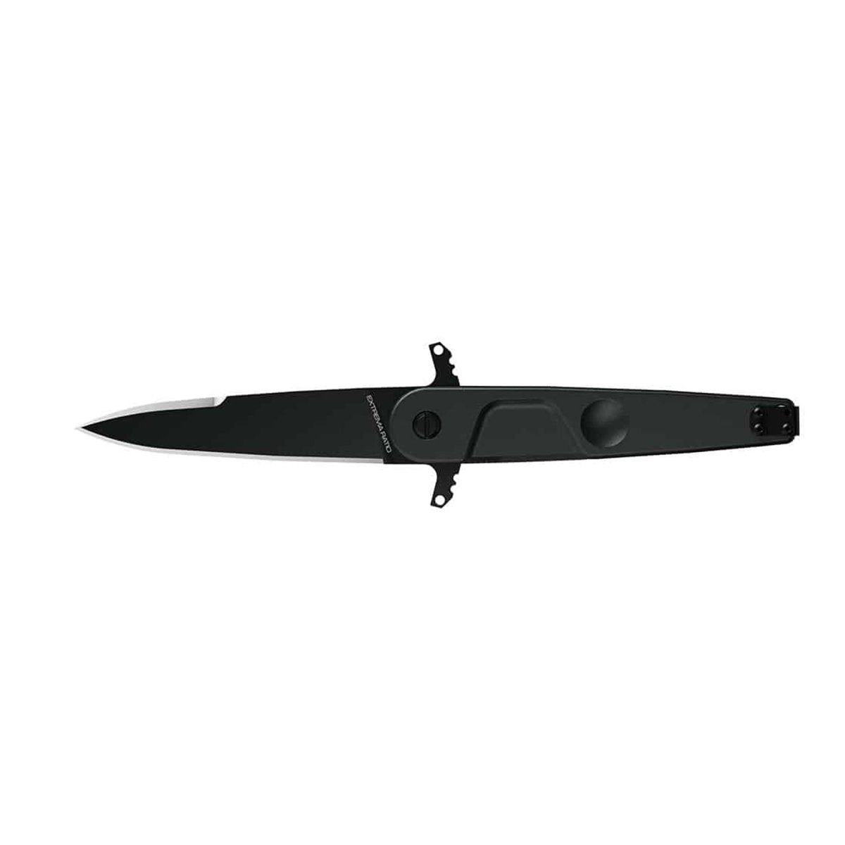 Scyzoryk ExtremaRatio BD2 LUCKY BLACK Bohler N690 stalowe ostrze gładkie