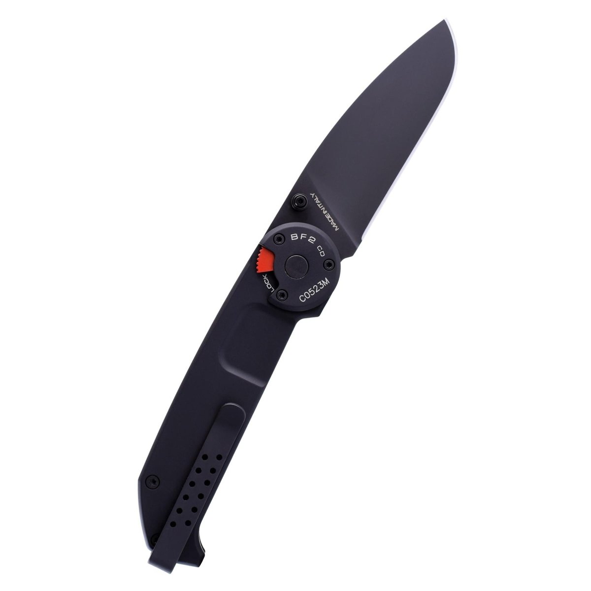 Scyzoryk ExtremaRatio BF2 CD CZARNY Nóż składany N690 ze stali 58HRC z blokadą liner lock