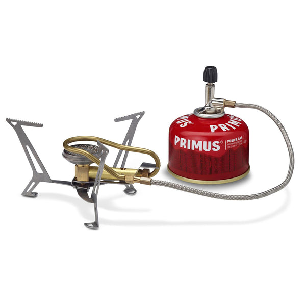 Primus Express Spider II Camping Piec piec pieszo pieszo statywom gazowym naczynia kuchenne na zewnątrz