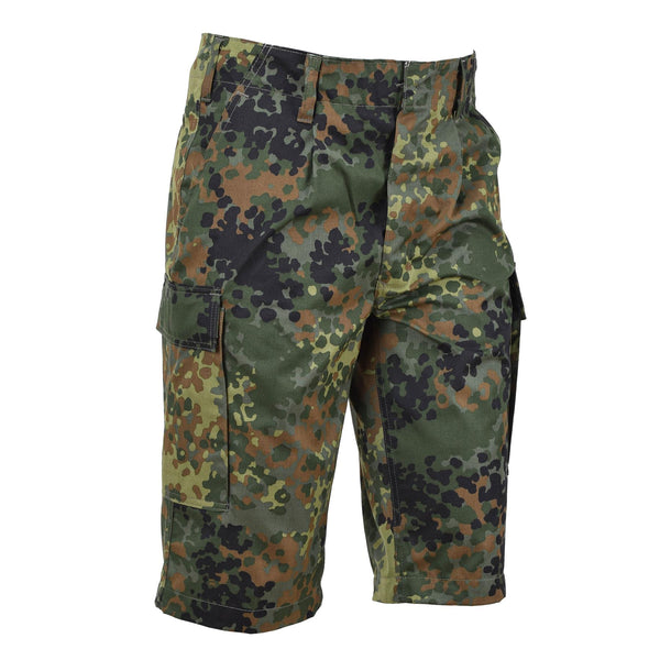 Leo Kohler Knee Shorts Personel Wojskowy Bermuda Flecktarn Camuflage