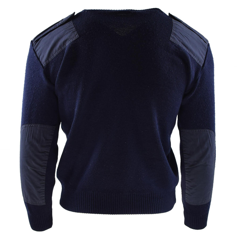 Oryginalny holenderski sweter w swetrze niebieski skocz