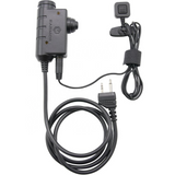 Adapter Earmor M52 PTT Midland 2-pinowy przewodowy taktyczny kabel do zestawu słuchawkowego, czarny