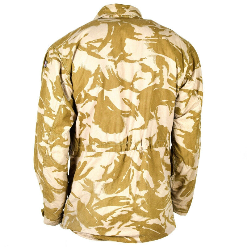 Oryginalna brytyjska armia wojskowa Pustynna Kurtka Parka 95 Smock Rip Stop