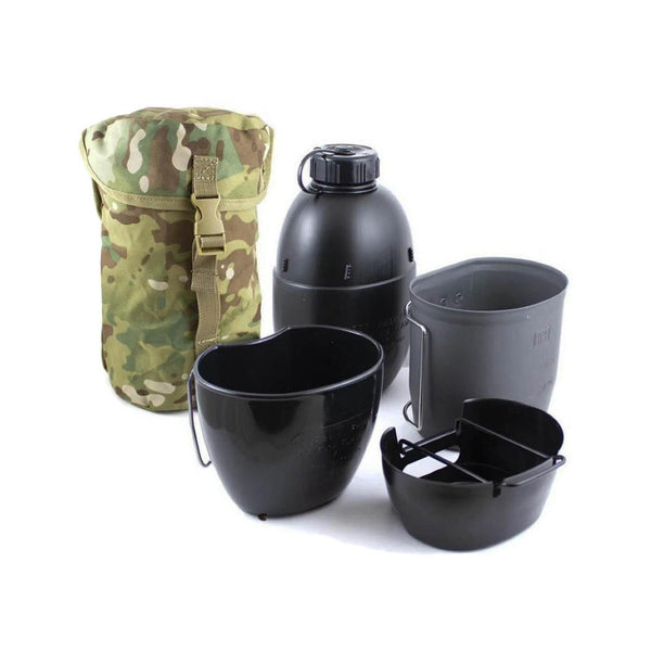 BCB Multi-Pali System kuchenny aluminiowy kuchenka stołowa Nato Flask Multicam torebka