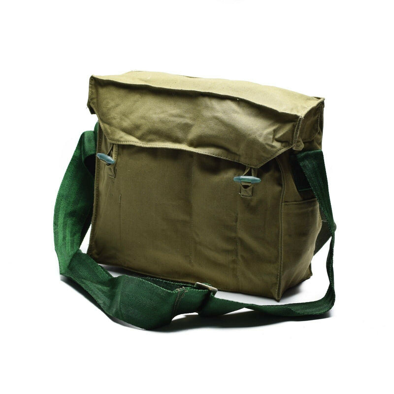 Oryginalna bułgarska armia Haversack Canvas Khaki boczne torba na ramię