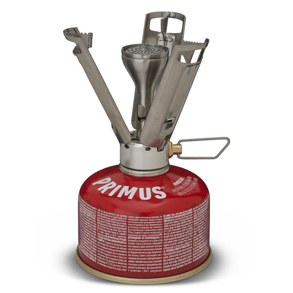 Primus Firestick Titanium Lekki piec pieszo -piec kempingowy Burner gazowy