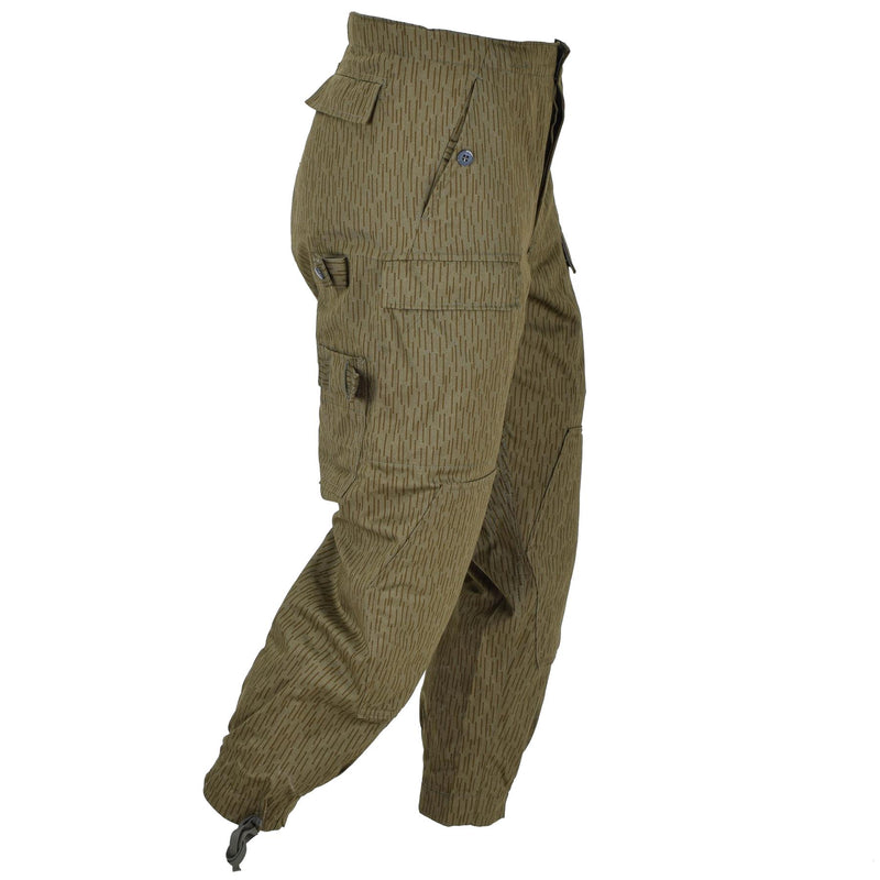 Oryginalne niemieckie wojskowe NVA STRICHTARN CAMO TACTICAL PANTY