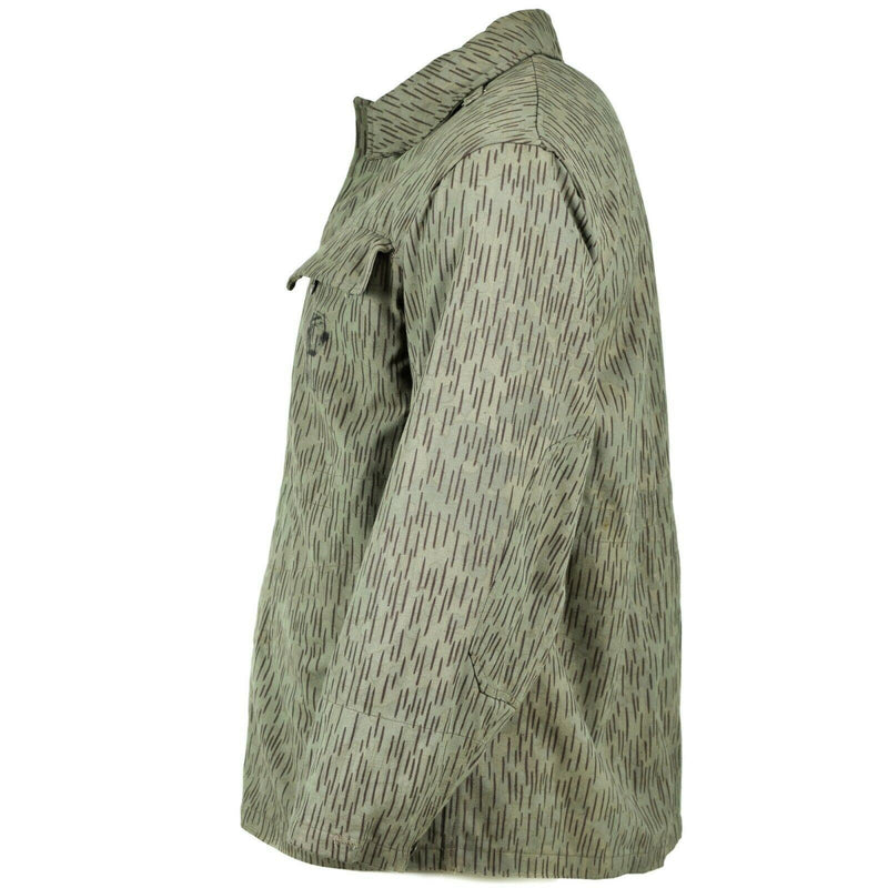 Oryginalny czeski armia wojskowa M60 Field Jacket Parma Rain Drop Camuflage