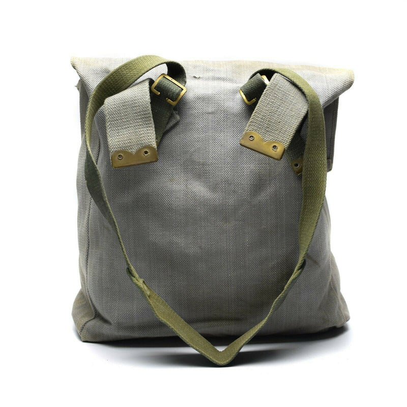 Oryginalna armia brytyjska M37 Haversack Canvas Grey Pack Wojska wojen boczna