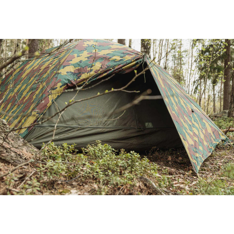 Oryginalny belgijski wojskowy dwuosobowy namiot Waterproof Ripstop Jigsaw Tabernakulum