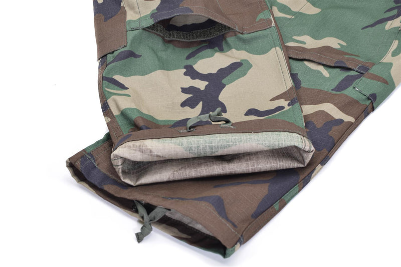 Marka MIL-TEC w stylu wojskowym USA Woodland Camo Ripstop Soldiers BDU Cargo Pants