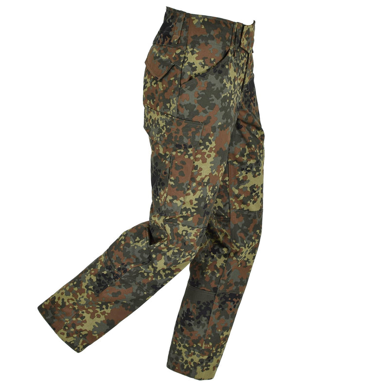 Leo Kohler Wojskowe spodnie taktyczne Eksploruj Flecklektarn Camo Higher Talle Spoders