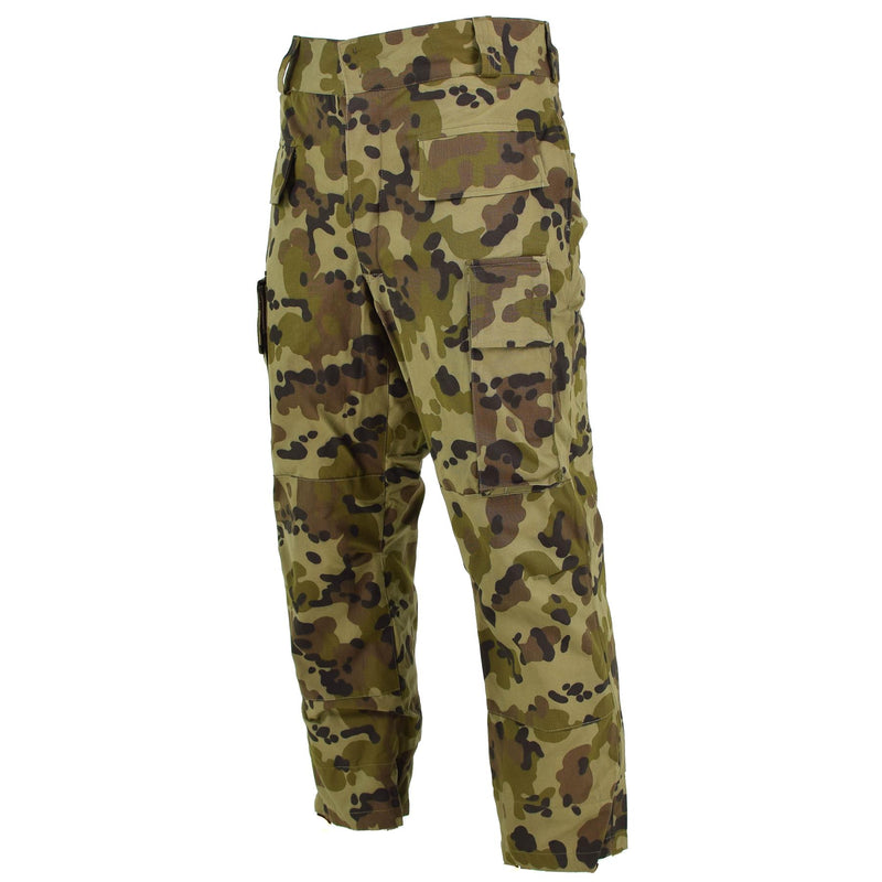 Oryginalne rumuńskie oddziały polowe Pants Fleck wzór kamuflaż BDU spodnie nowe