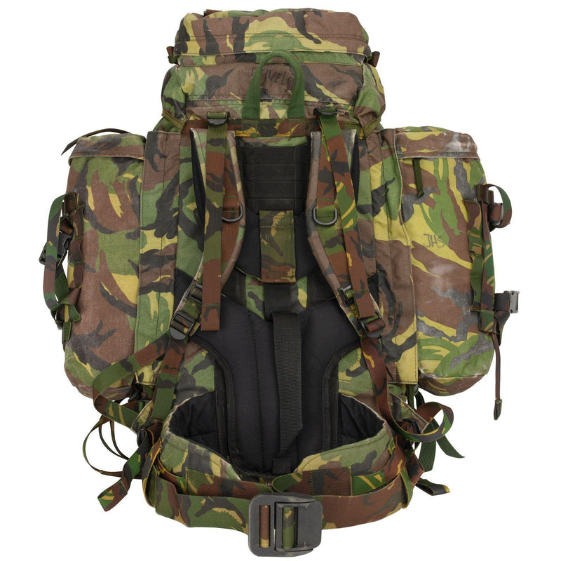 Oryginalny holenderski plecak armii armii DPM Woodland Combat 60L Taktyczny plecak
